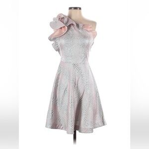 Nha Khanh Blush Caspian Pink Party Dress Size 2